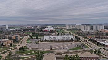 Weather camera view of Northern Illinois University.