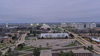 Weather camera view of Northern Illinois University.