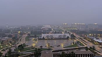 Weather camera view of Northern Illinois University.