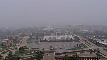 Weather camera view of Northern Illinois University.