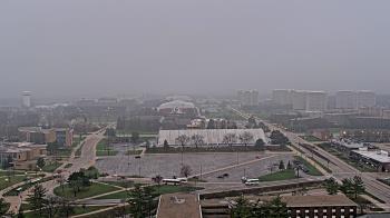 Weather camera view of Northern Illinois University.