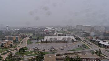 Weather camera view of Northern Illinois University.