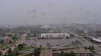 Weather camera view of Northern Illinois University.