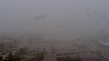 Weather camera view of Northern Illinois University.
