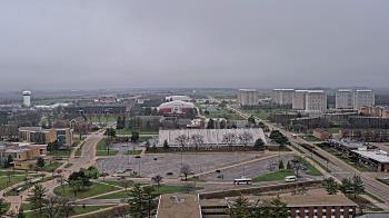 Weather camera view of Northern Illinois University.