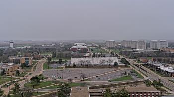 Weather camera view of Northern Illinois University.