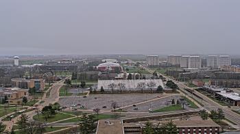 Weather camera view of Northern Illinois University.
