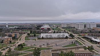 Weather camera view of Northern Illinois University.