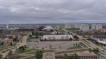 Weather camera view of Northern Illinois University.