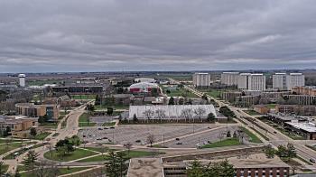 Weather camera view of Northern Illinois University.