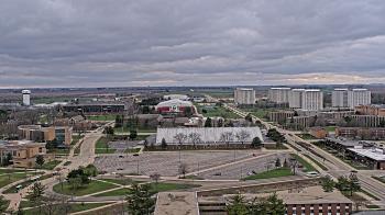 Weather camera view of Northern Illinois University.