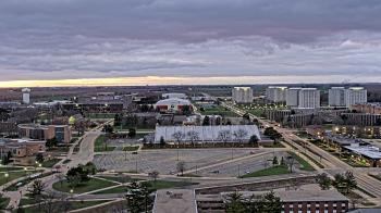Weather camera view of Northern Illinois University.