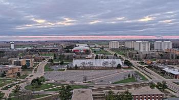 Weather camera view of Northern Illinois University.