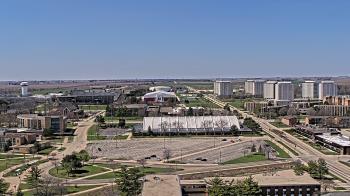 Weather camera view of Northern Illinois University.