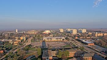 Weather camera view of Northern Illinois University.