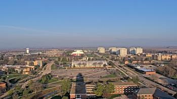 Weather camera view of Northern Illinois University.