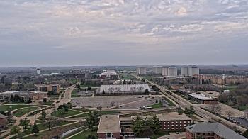 Weather camera view of Northern Illinois University.