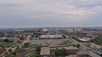 Weather camera view of Northern Illinois University.