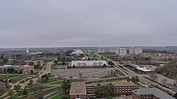 Weather camera view of Northern Illinois University.