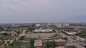 Weather camera view of Northern Illinois University.