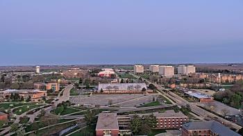 Weather camera view of Northern Illinois University.
