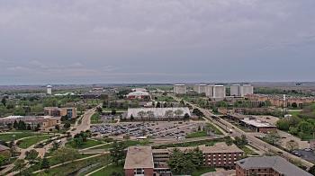 Weather camera view of Northern Illinois University.