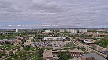 Weather camera view of Northern Illinois University.