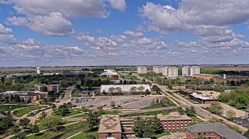 Weather camera view of Northern Illinois University.