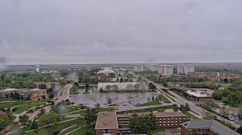Weather camera view of Northern Illinois University.