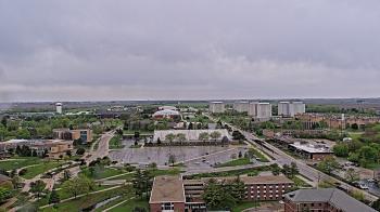 Weather camera view of Northern Illinois University.