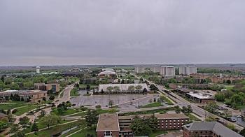 Weather camera view of Northern Illinois University.
