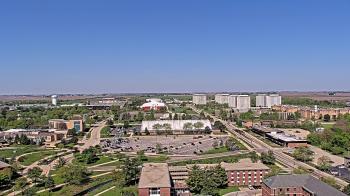 Weather camera view of Northern Illinois University.