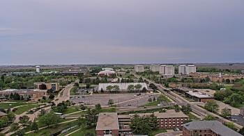 Weather camera view of Northern Illinois University.