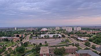 Weather camera view of Northern Illinois University.