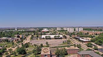 Weather camera view of Northern Illinois University.