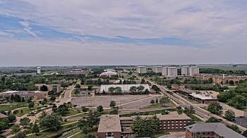 Weather camera view of Northern Illinois University.