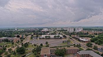 Weather camera view of Northern Illinois University.