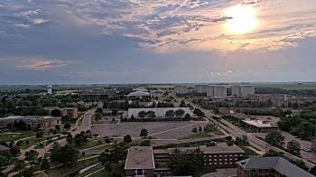 Weather camera view of Northern Illinois University.