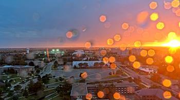 Weather camera view of Northern Illinois University.