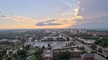 Weather camera view of Northern Illinois University.