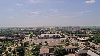 Weather camera view of Northern Illinois University.