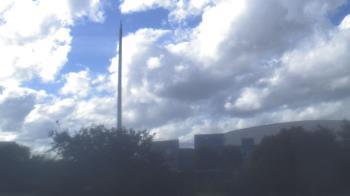 Weather camera view of Plumosa School of the Arts.