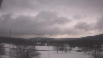 Weather camera view of Drums Elem Middle School.