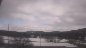 Weather camera view of Drums Elem Middle School.