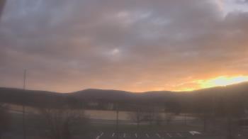 Weather camera view of Drums Elem Middle School.