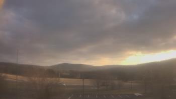 Weather camera view of Drums Elem Middle School.