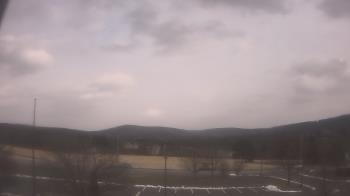 Weather camera view of Drums Elem Middle School.