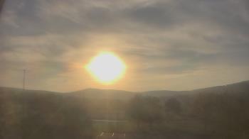 Weather camera view of Drums Elem Middle School.
