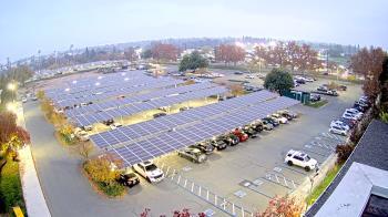 Weather camera view of Diablo Valley College.