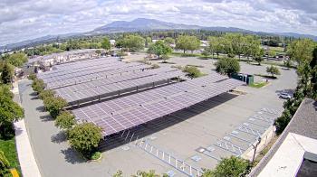 Weather camera view of Diablo Valley College.